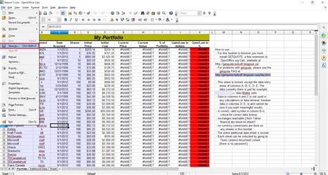 ODS to EXCEL Converter .